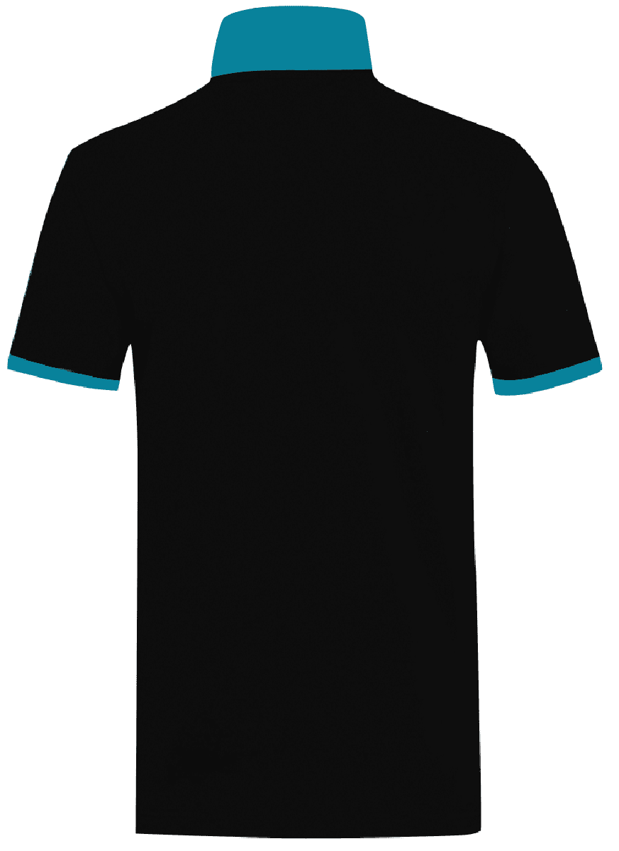 Herren Polo-Shirt, schwarz - Vom Fass